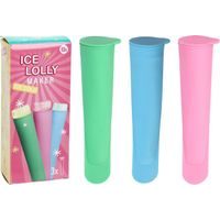 tvořítko na 3ks nanuků, 19,5x4,2cm, plast