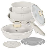 BERLINGERHAUS Sada nádobí s titanovým povrchem 9 ks Sahara Collection BH-8253