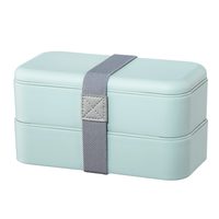 Xavax Bento Box, 2 krabičky na jídlo, 2x 500 ml, pastelově modré