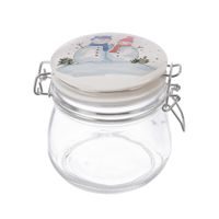 Dóza s klipovým uzávěrem SNĚHULÁK 0,5 l