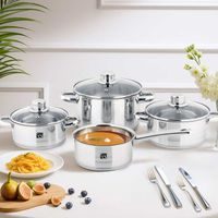 BERLINGERHAUS Sada nádobí s odnímatelnou rukojetí 12 ks Leonardo Collection BH-8250