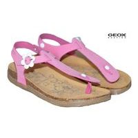 Detská letná obuv GEOX JR SANDAL ALOHA FUCHSIA