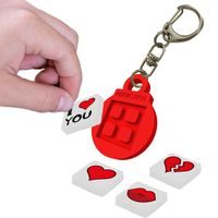 PIXIE CREW PIXIE CREW přívěšek ČERVENÝ