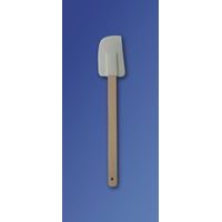 stěrka kuch. 27,5cm, 9x5cm, gum. bílá, dř.rukoj.