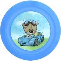 talíř d21cm měl. MEDVÍDEK auto IML, aqua, dětský, plast