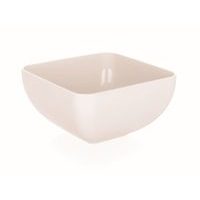 miska 0,5l, 11x11x 6,3cm,AMIENS, čtv.,krém.plast