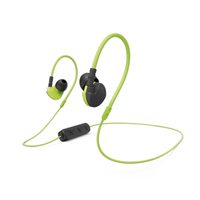 Hama Bluetooth clip-on sluchátka s mikrofonem Active BT, žlutá/černá