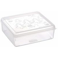 box 2,50l vánoční, 23x23x7,5cm, transp.plast