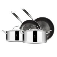 BERLINGERHAUS Sada nádobí s titanovým povrchem 6 ks Eternal Collection BH-8517