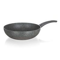 pánev d28x8cm WOK CUISINO GRAN.GREY, nepř.p.,indukce
