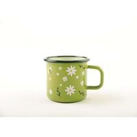 hrnek d 8 (0,37l) VČELKA, zelený smalt