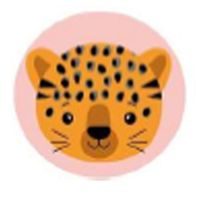 TORO PROSTÍRÁNÍ DĚTSKÉ KULATÉ 38 CM PANTER PLAST_hamashop