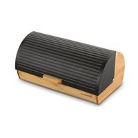 chlebovka 36x25x16,8cm, KönigHOFFER černá, dřevo/kov