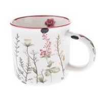 hrnek 230ml-1ks-KVÍTÍ, d 7,7x7,5cm, porcelán