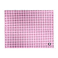 Ubrus do výtvarné výchovy 65x50cm červeno-bílé kostky 7-497