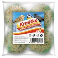 koule 90g, 4ks, lojsemenná se síťko, pro ptáčky