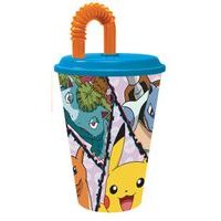 STOR KELÍMEK S BRČKEM POKÉMON 430ML MODRÁ_hamashop