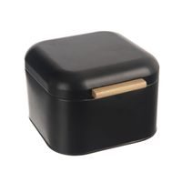 Chlebovka 21,5x20x14 cm BLACK