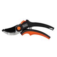 BLACK&DECKER Nůžky zahradní s pogumovanou rukojetí ED-223417