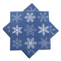 Ubrousek papír VLOČKA 20 ks 33x33 cm