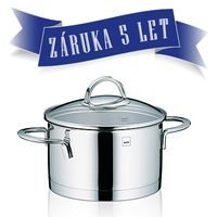 KELA Poklice CALLISTO 24cm, skleněná, bakelitový úchyt KL-10872