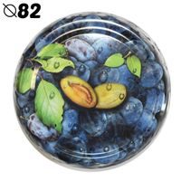 víčko TWIST 82-10ks ŠVESTKA /9886/W19/7843