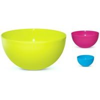 mísa 4,0l kulatá, MIX barev, plast