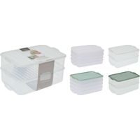 box-sada 2ks, ml, 23x15,5x12,5cm, mix barev, transp. plast