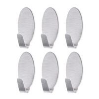 háček- 6ks-MINI NR, ovál, samolepící