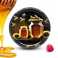 víčko TWIST 82-10ks MED-ČERNÉ pozadí+SKLENICE