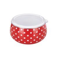 Miska TEČKA Lem s víčkem pr. 13 cm