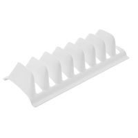 odkapávač 29,5x13,5x6cm,bílý, na nádobí (talíře), plast