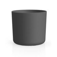 obal d14cm LORA antracit, matná, plast