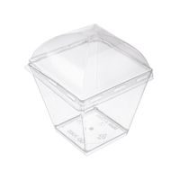 Pohárek s víčkem panna cotta 0,19 l 6 ks