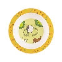 Hluboký dětský talíř farma pr. 16 cm