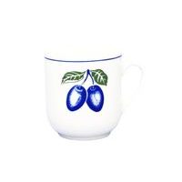 hrnek 300ml TROJKA-ŠVESTKY PG003, čes.porcelán
