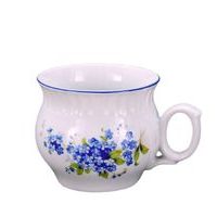 hrnek 290ml DARUME-POMNĚNKY modrá, čes.porcelán
