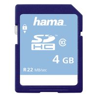 Hama SDHC 4 GB 22 MB/s CLASS 10