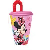 STOR KELÍMEK S BRČKEM MINNIE 430 ML, PLAST_hamashop