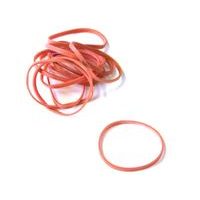 gumičky d40mm/4mm, 20ks/bal, červené