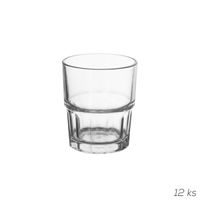 Sklenice stohovatelná 0,2 l 12 ks