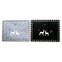 TORO PROSTÍRÁNÍ VÁNOČNÍ OBDÉLNÍK,43X33CM,PLSTĚNÉ 2ASSOR_hamashop