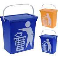 vědro 12,0l hran.s víkem, plast