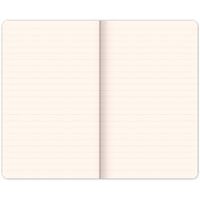 Notes Skiver černošedý, linkovaný, 13 × 21 cm Baagl