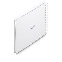 Hama album klasické spirálové FINE ART 24x17 cm, 50 stran, nová černá, černé listy