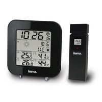 Hama Action, elektronická meteostanice, bílá