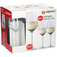 Alpina SKLENICE NA BÍLÉ VÍNO ALPINA 370ML 6KS_hamashop