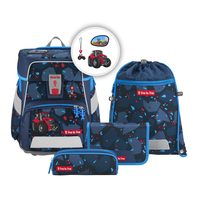 Školní aktovka SPACE pro prvňáčky - 5-dílný set, Step by Step Mermaid Delia, certifikát AGR