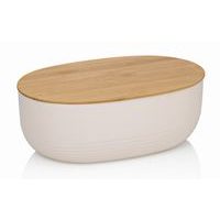KELA Chlebník NAMUR plast / dřevo béžová KL-12061