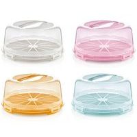 podnos d33,6x15cm na dort, víko, plast